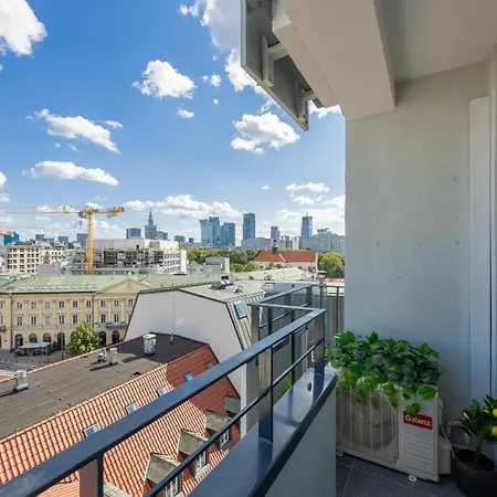 Bright Studio With Air Conditioning Near Ogrod Saski By Noclegi Renters Warsaw Exterior photo