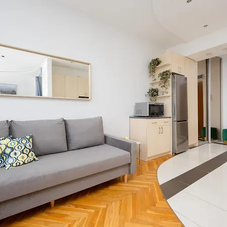Bright Studio With Air Conditioning Near Ogrod Saski By Noclegi Renters Warsaw Exterior photo
